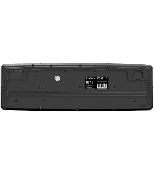 Клавиатура проводная ExeGate LY-331L5 (EX286178RUS), USB, черный