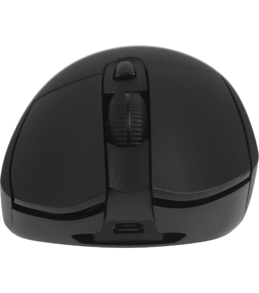 Мышь игровая Logitech G703 Lightspeed черная, сенсор 100-25600dpi (Hero25K), беспроводная 2.4GHz + USB 1,8м, 5 программируемых кнопок + колесо прокрутки, RGB-подсветка, под правую руку