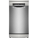 Посудомоечная машина Bosch SPS4HMI64Q серебряный, 45 см, 10 комплектов, сушка теплообменник, 46 дБ, класс А++, фото 1