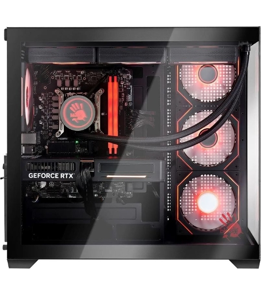 Компьютер Bloody BD-PC RAB84V2 TWR Ryzen 5 7500F (3.7) 32Gb SSD 1Tb RTX 5060TI 8Gb Win 11H 64 2.5xGbitEth 650W черный (RUS) (2142124)