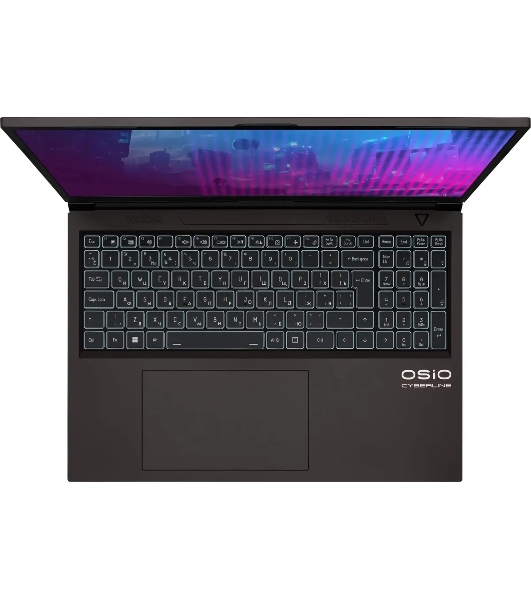 Ноутбук Osio CyberLine C160i-003 коричневый Core i5 12600H 16Gb SSD 512Gb NVIDIA GeForce RTX 4060 8Gb 16' IPS WUXGA (1920x1200) noOS WiFi BT Cam 3410mAh