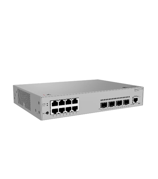 Коммутатор Huawei S220-8T4S (L2+, 8*10/100/1000BASE-T ports, 4*GE SFP ports, built-in AC power)