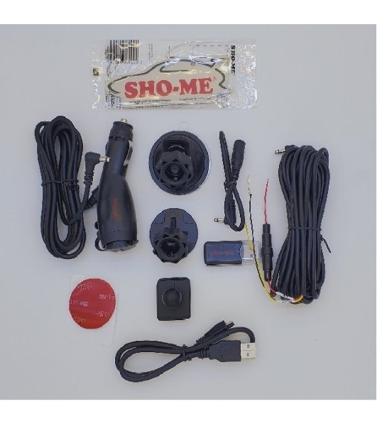 Видеорегистратор Sho-Me Combo Vision Pro, 3840x2160, 3', GPS/ГЛОНАСС, Wi-Fi, G-сенсор, датчик движения, GPS-информатор