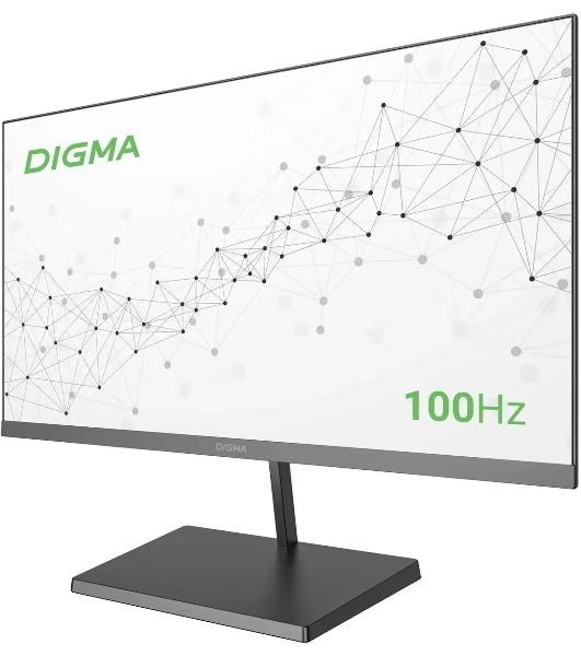 Монитор 23.8' Digma Progress 24A501F VA 1920x1080, 100 Гц, 5 мс, 16:9, 250 кд/м², 1xHDMI, 1xVGA, черный