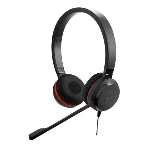 Гарнитура Jabra Evolve 20 SE Stereo MS чёрный, проводная, USB, фото 1