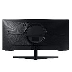 Монитор 34' Samsung Odyssey G5 C34G55TWWI VA 3440x1440, 165 Гц, 1 мс, 21:9, 250 кд/м2, 1xHDMI, 1xDP, изогнутый, черный, фото3