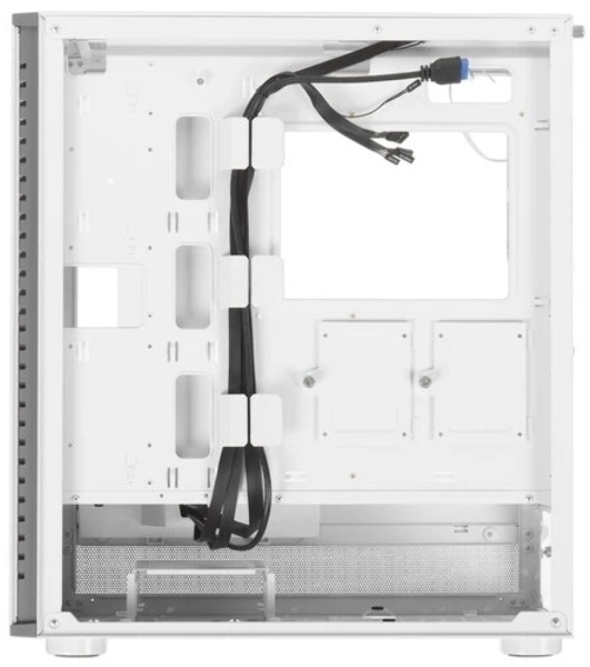 Компьютерный корпус PCCooler IE200 WH, Tempered Glass Full Tower, белый, TG, SPCC, 1x120мм ARGb E-ATX, ATX, mATX, mITX 180/380/220мм 4x2.5', 2x3.5', 7+3xPCI 1xUSB-A 3.0, 2xUSB-A 2.0 432x225x495мм