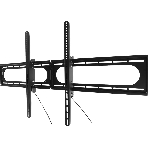 Кронштейн для телевизора Hama 00220844 черный, 37'-120' макс. 100 кг, настенный, наклон, фото7