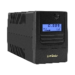 Источник бесперебойного питания ExeGate Smart LB-850.LCD.AVR.2SH.USB (850VA/510W, LCD, AVR, 2*Schuko, USB, батарея 12V 9Ah, черный), фото 1