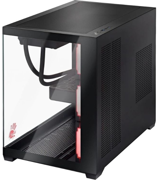 Компьютер Bloody BD-PC RAB84V2 TWR Ryzen 5 7500F (3.7) 32Gb SSD 1Tb RTX 5060TI 8Gb Win 11H 64 2.5xGbitEth 650W черный (RUS) (2142124)