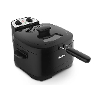 Фритюрница Blackton Bt DF1112 Black. Потребляемая мощность 2000 Вт/Мах. объем 3л/Параметры электропитания 220-240 В,50Гц/Класс защиты от поражения электрическим током Класс I/Регулировка температуры/Компактный размер/Быстрый нагрев до 90 градусов', фото 1