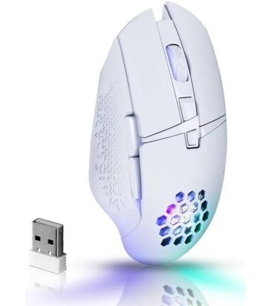 Мышь беспроводная Defender Glory GM-514 белый, 3200 dpi, радиоканал, USB, кнопки - 7
