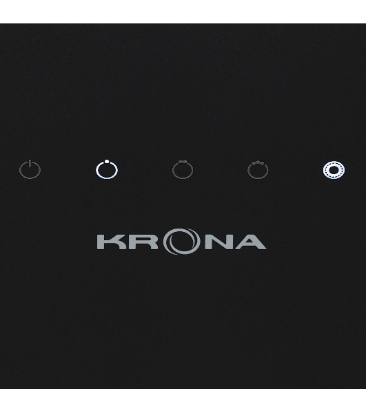 Вытяжка кухонная Krona URAN 600 DN BLACK 4S