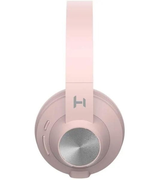 Беспроводные/проводные наушники Harper HB-412 светло-розовый, накладные, Bluetooth + проводной, до 8 ч