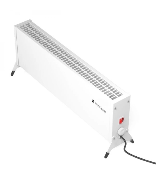 Конвектор электрический Neoclima Nano 2000W белый, 2000 Вт, 25 м2, термостат