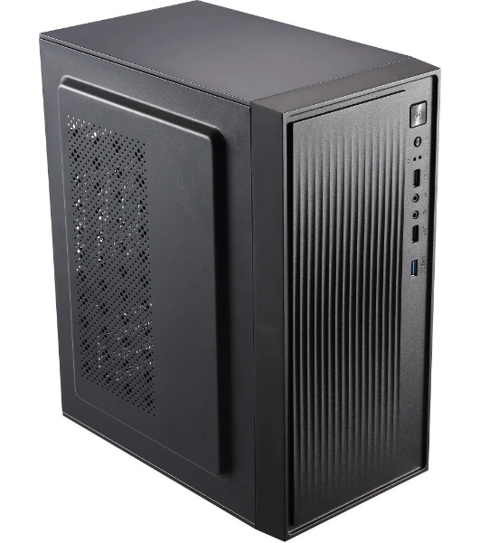 Компьютерный корпус Accord ACC-261B черный без БП mATX 1x80мм 1x92мм 2x120мм 2xUSB2.0 1xUSB3.0 audio