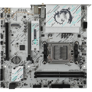 Материнская плата MSI B840M GAMING WIFI6E, AM5, AMD B840, 2xDDR5, 4xSATA, 2xM.2, 1xPCIe 4.0 x16, 1xPCIe 3.0 x4, 1xDP, 1xHDMI, 1x2.5Gb LAN, Wi-Fi 6E, Bluetooth 5.3, 4xUSB-A 5Gbps, 2xUSB-A 2.0, 2x3.5 мм, 7.1, mATX