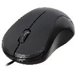 Мышь проводная Oklick 115S черный, 1200 dpi, USB, кнопки - 3, фото3