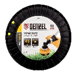 Леска для триммера Denzel звезда, 4,0мм х 93м, на DIN катушке FLEX CORD, фото3