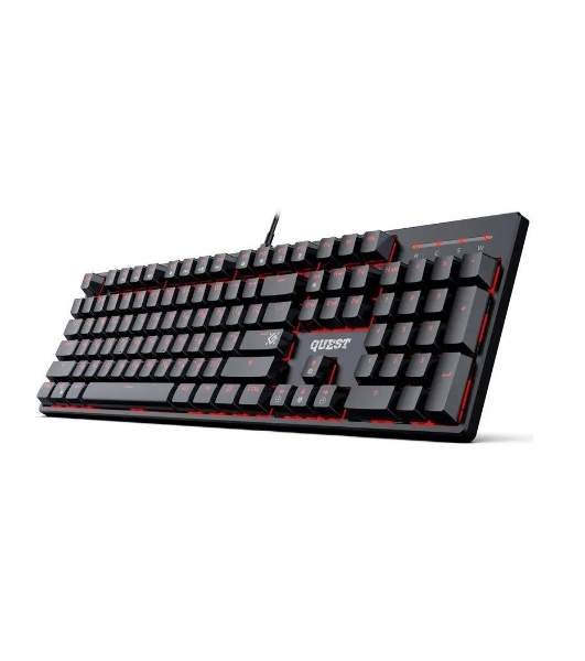 Клавиатура проводная Defender Quest GK-596 RU (45596), USB, черный