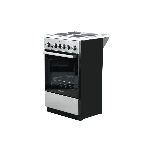 Плита электрическая De Luxe 5004.16э 010 серебристый, конфорок 4 шт, духовка 46 л, гриль, 50 см x 85 см x 50 см, фото3