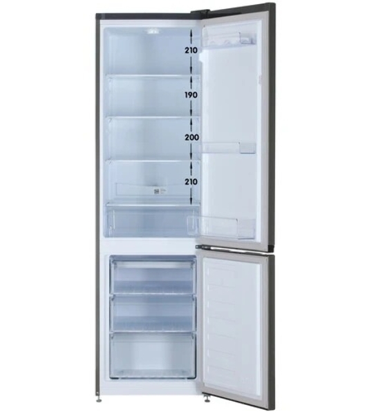 Холодильник Beko B1RCSK312G серый двухкамерный 213/87л морозилка снизу