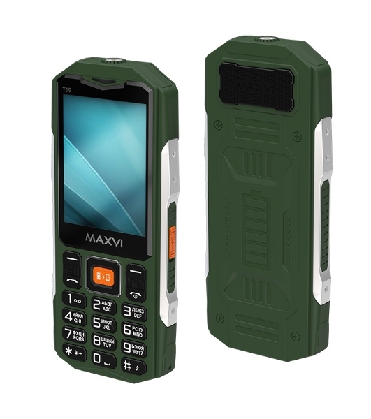 Мобильный телефон Maxvi T19 зеленый