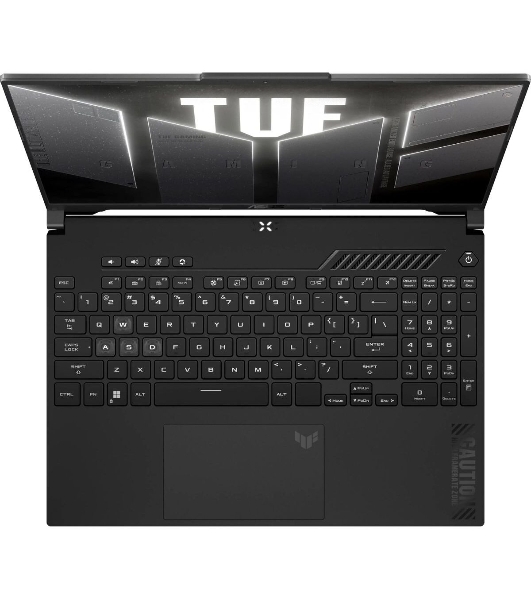 Ноутбук Asus TUF Gaming F16 FX607VJB-RL103 Core 5 210H 16Gb SSD 512Gb NVIDIA GeForce RTX 3050 6Gb 16' IPS WUXGA (1920x1200) без ОС grey WiFi BT Cam (90NR0MZ6-M005K0)