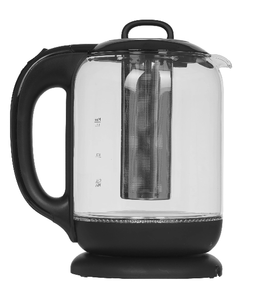 Чайник электрический BQ KT1701G черный, 2200 Вт, 1.7 л