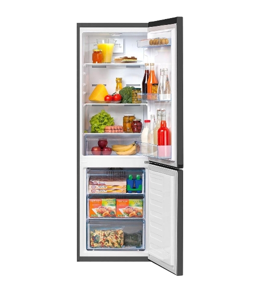 Холодильник Beko B1RCNK272G серый, двухкамерный 163/76л морозилка снизу, No Frost