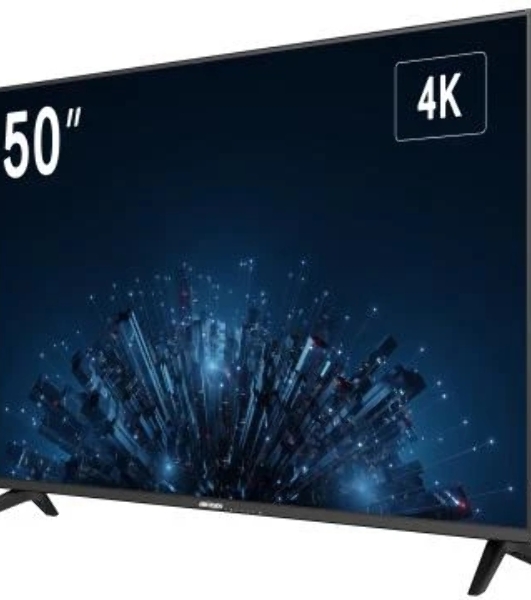 Экран LCD Hikvision DS-D5050U3-1V0S 50', 3840x2160 (16:9), 300 кд/м2, 4000:1, 6.5 мс, 178° (H)/178° (V)