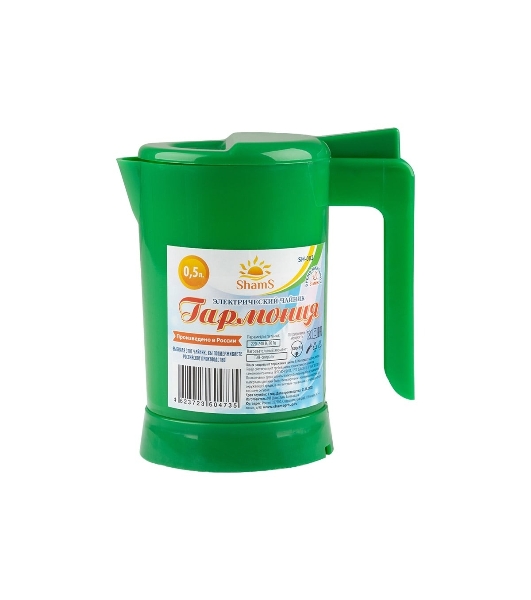 Чайник электрический SHAMS SH-002 зеленый (105480)