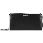 Кошелек женский Piquadro Blue Square PD3229B2/N черный натур.кожа, фото3