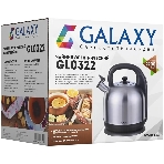 Чайник электрический Galaxy GL 0322 нержавеющая сталь, фото3