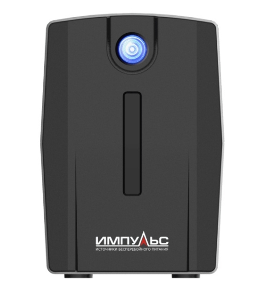 Источник бесперебойного питания Импульс ЮНИОР СМАРТ 800, 800/480 ВА/Вт, LED, USB, SCHUKOx2