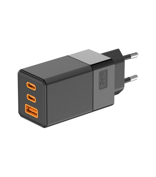 Сетевое зарядное устройство Rexant USB-A и 2 USB-C, 65Вт