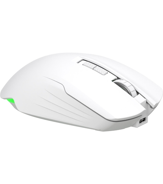 Мышь беспроводная/проводная Defender Whisper GM-209 белый, 7200 dpi, радиоканал, Bluetooth, USB, кнопки - 8