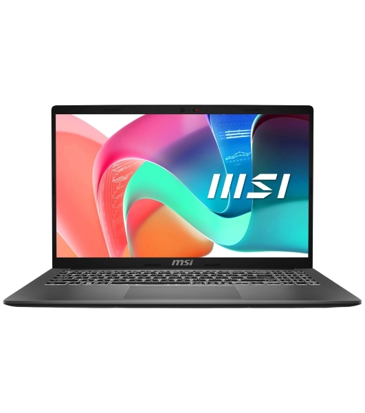Ноутбук MSI Modern 15 F1MG/15.6'/IPS/Intel Core 5 120U/16GB/512GB SSD/Intel Graphics/Windows 11 Pro/серый/1.7kg