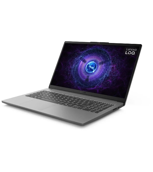 Ноутбук Lenovo LOQ 15IAX9E/15.6'/IPS/Intel Core i5-12450HX/16Gb/512Gb SSD/nVidia GeForce RTX 3050 6Gb/Windows 11 Home/серый/1.77kg