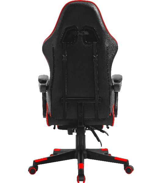 Кресло игровое Defender ROCK BLACK/RED PU