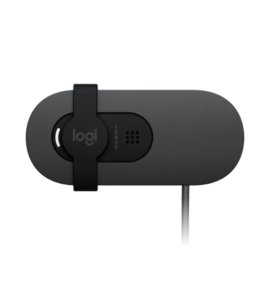 Веб-камера Logitech Webcam Brio 100, 1920x1080, GRAPHITE, защитная шторка
