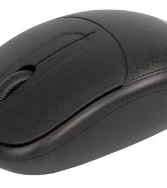 Мышь проводная Crown CMM-128 черный, 1000 dpi, USB, кнопки - 2