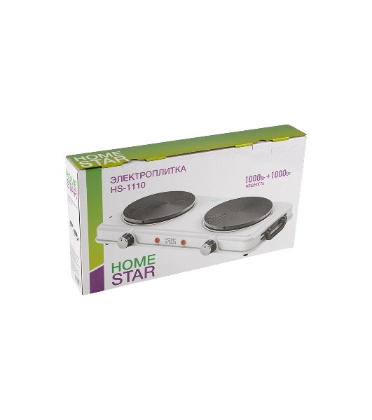 Плита настольная электрическая Homestar HS-1110, чугун
