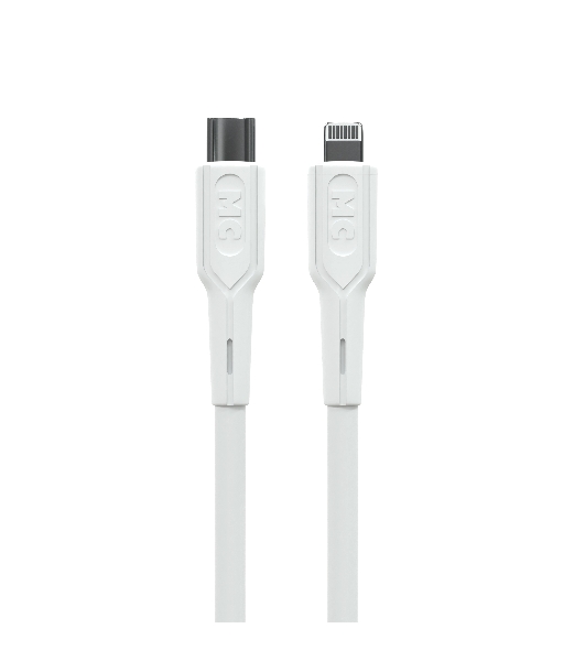 Кабель MORE CHOICE (4620202553256) K63ia 2м USB 3.0A PD 27W для Lightning ng 8-pin Type-C - 2м, белый