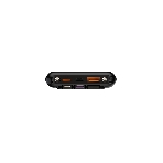 Внешний аккумулятор Maxvi PB10-11 10000 мАч черный 3A, встроенные кабели USB A/Type-C/Lightning, фото3