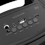 Колонка портативная Ural Молния 111 черный 40W 2.0 BT/3.5Jack/USB 1500mAh (МОЛНИЯ 111), фото2