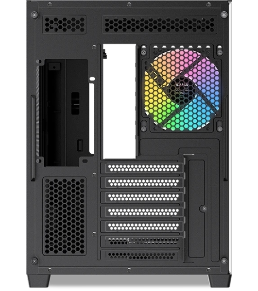 Корпус SAMA V60, Midi-Tower, чёрный, 7 x 120 мм