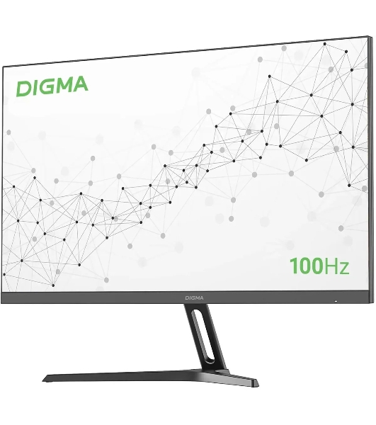 Монитор 23.8' Digma Progress 24P305F IPS 1920x1080, 100 Гц, 5 мс, 16:9, 250 кд/м², 1xHDMI, 1xVGA, 2x2 Вт, черный