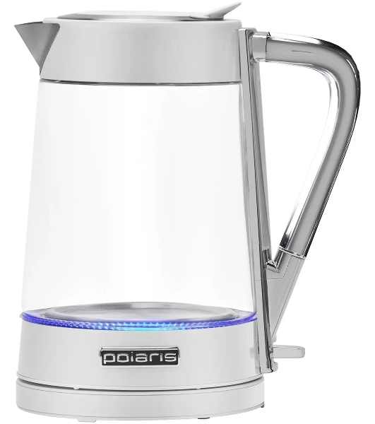 Чайник электрический Polaris PWK 1715 CGL Water Way Pro, Белый