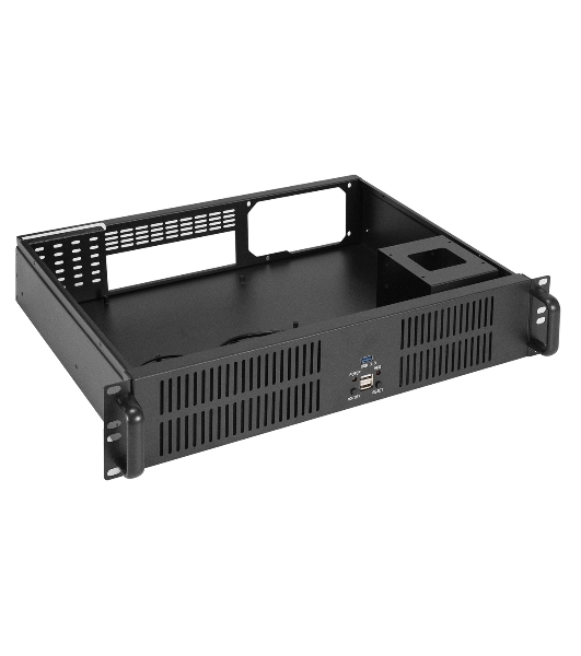 Серверный корпус ExeGate Pro 2U350-33 (RM 19', высота 2U, глубина 350, БП 1200PAS, 2хUSB+1х USB3.0)